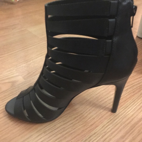 Pair of INC high heel booties - Picture 3 of 8
